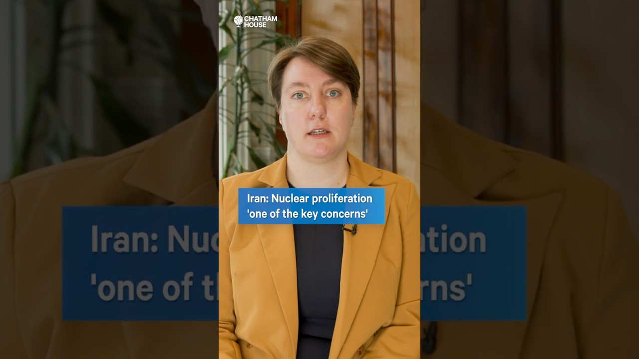Iran: Nuclear proliferation 'one of the key concerns'