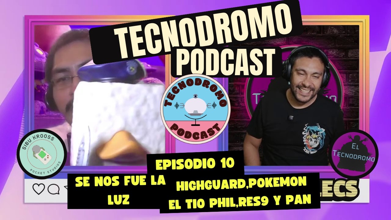 Tecnodromo Podcast EP-10 || se nos fue la luz