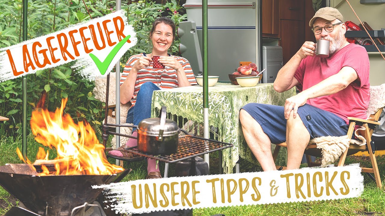 Lagerfeuer beim Camping: Wo und wie? 🔥