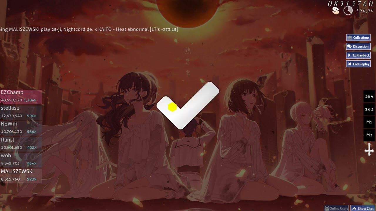 25-ji, Nightcord de. x KAITO - Heat abnormal [LT's -273.15] played by MALISZEWSKI