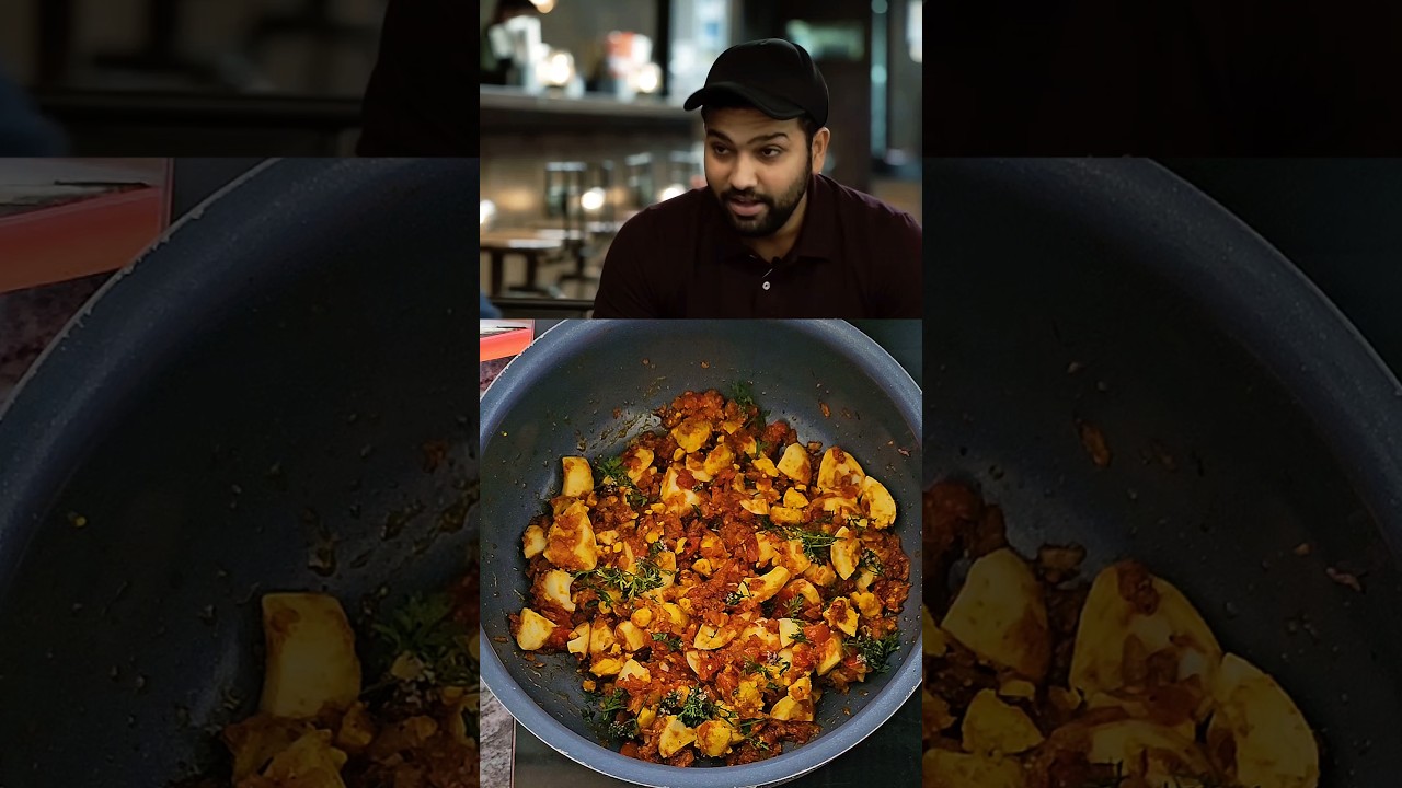 Rohit Sharma's Favourite 'Boiled Egg Bhurji' 