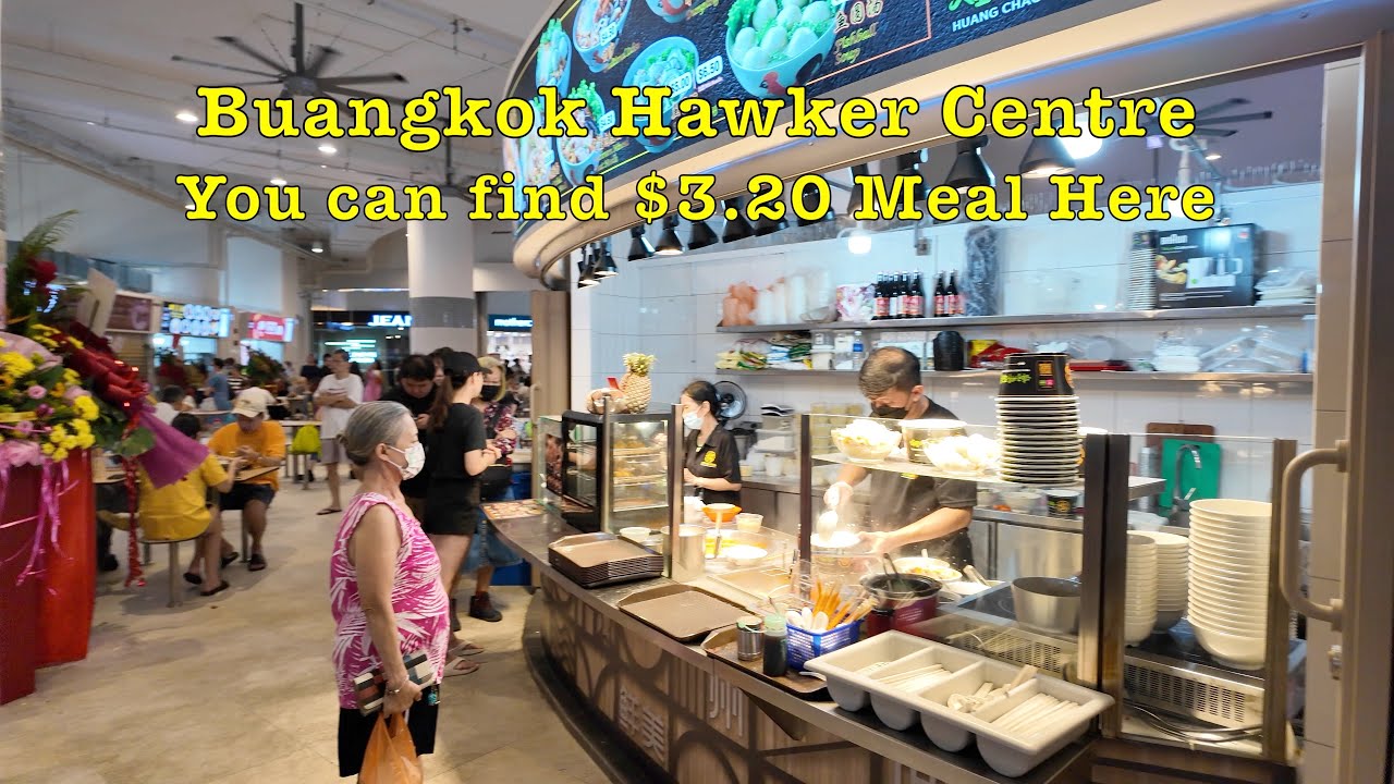 (NEW) Buangkok Hawker Centre Finally Opened #singapore #pocket3 #hawkercentre #hawkerfood