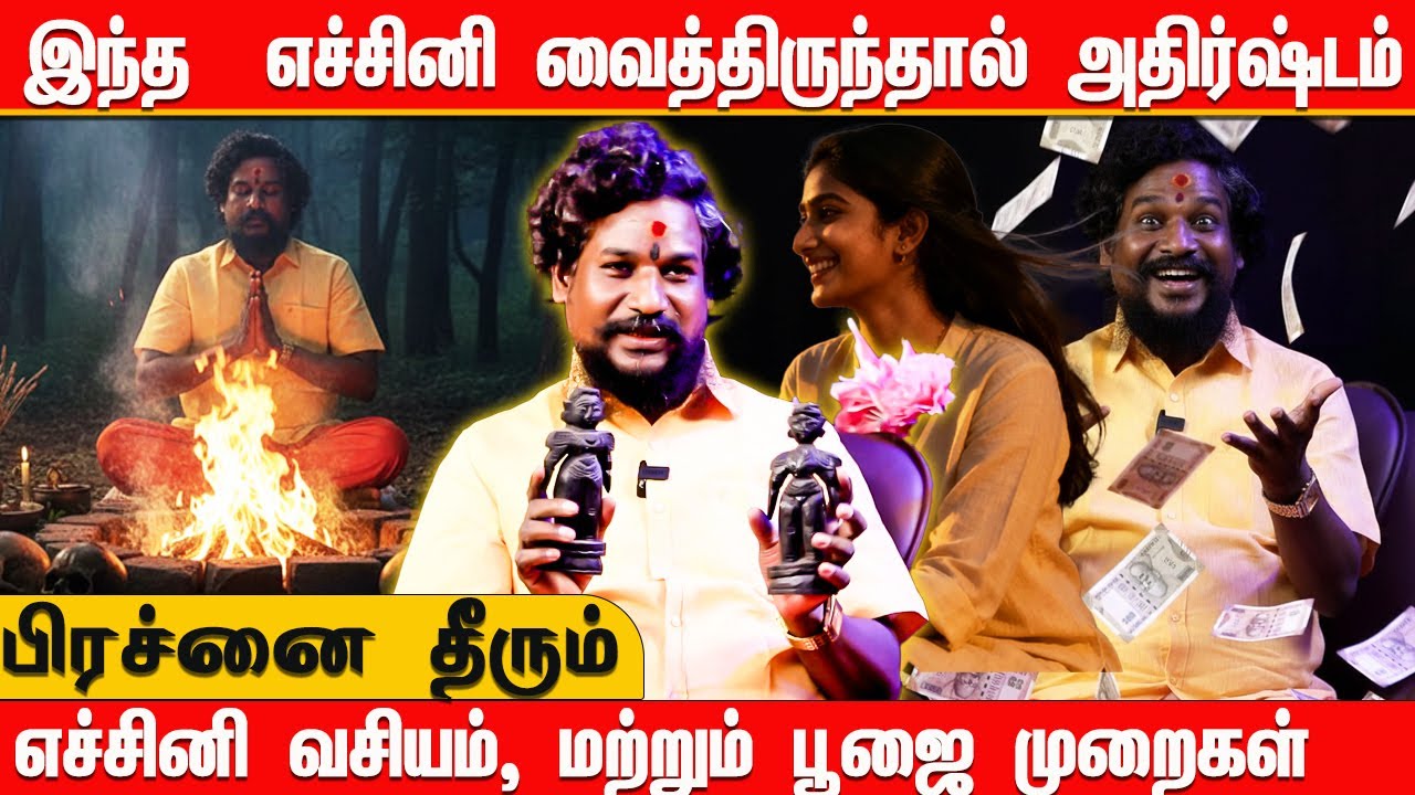 இந்த  எச்சினி வைத்திருந்தால் அதிர்ஷ்டம் | எச்சினி வசியம், மற்றும் பூஜை முறைகள் | பிரச்னை தீர்க்கும்