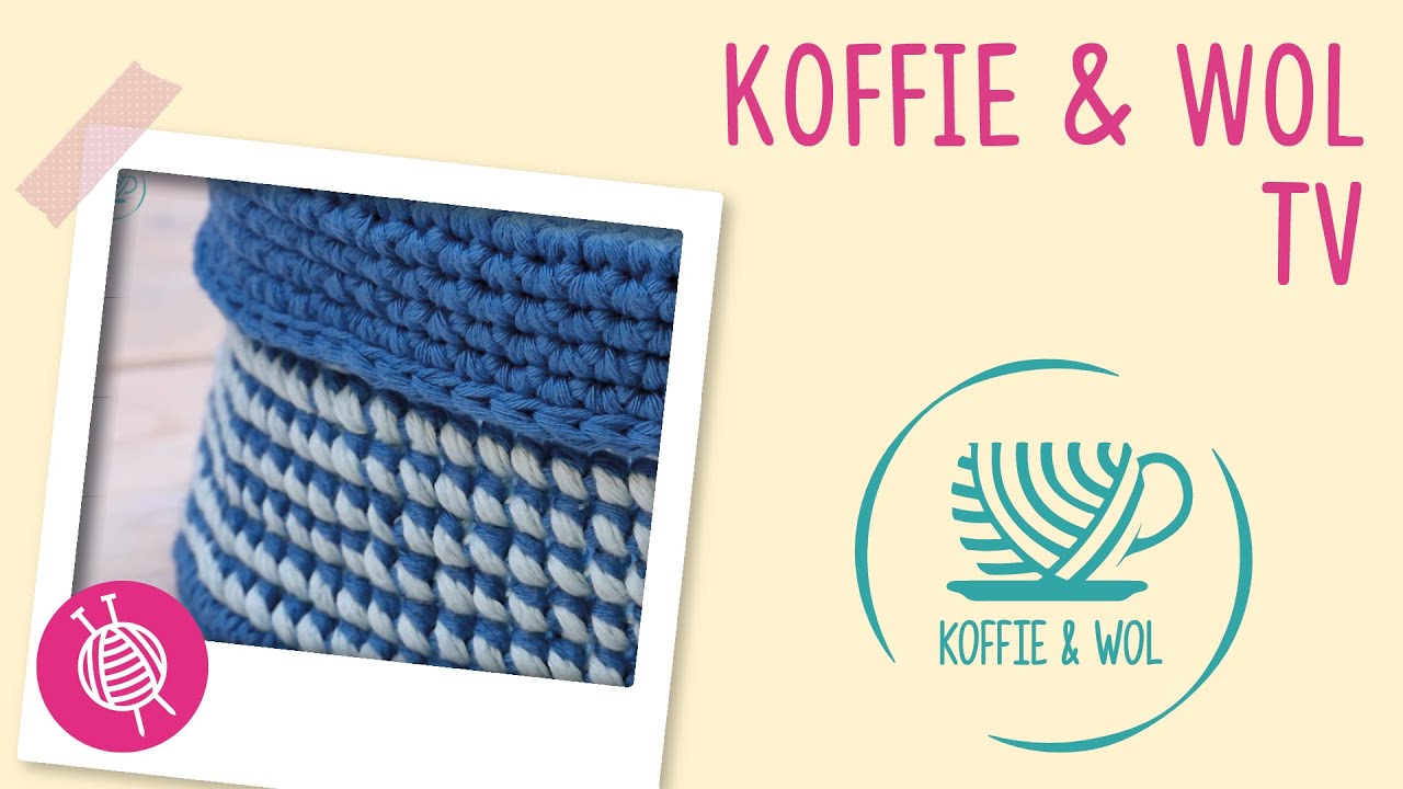 Mandje haken met Yarn and Colors Epic