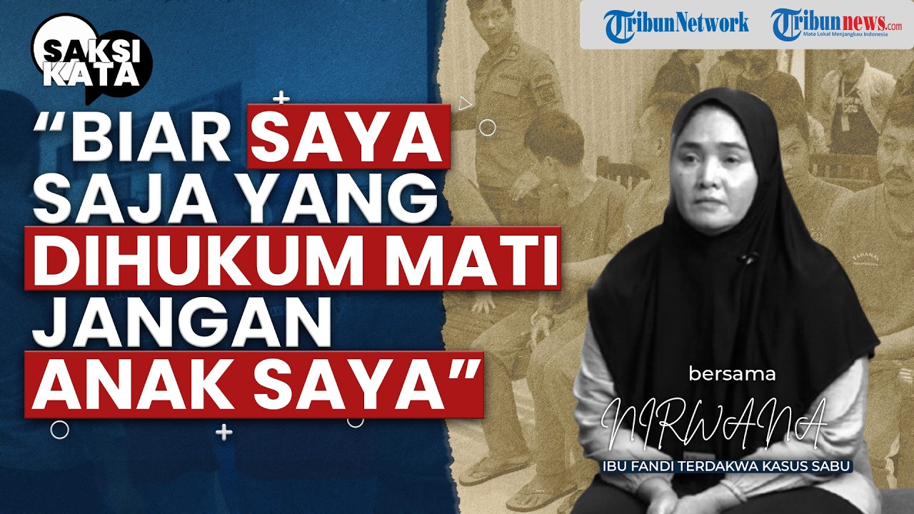 “Tolong Anak Saya, Pak Presiden!” Tangisan Ibu Terdakwa Sabu 2 Ton Viral