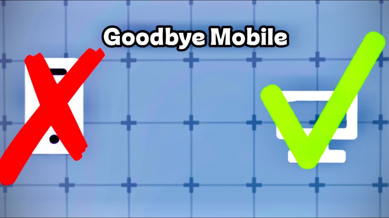 I am switching to computer in Roblox Rivals