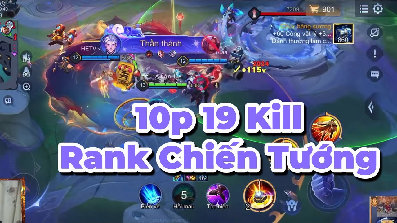 1 Trận Vẩy Elsu của top Elsu đáng sợ như nào trên rank chiến tướng 10p 19 Kill Húp 5 sao |Liên Quân|