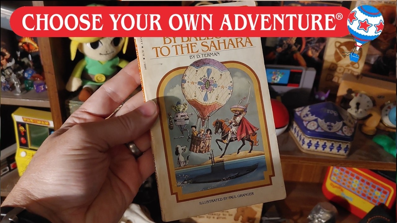By Balloon to the Sahara | Choose Your Own Adventure playthrough adventure & Read-Along 🎈📖