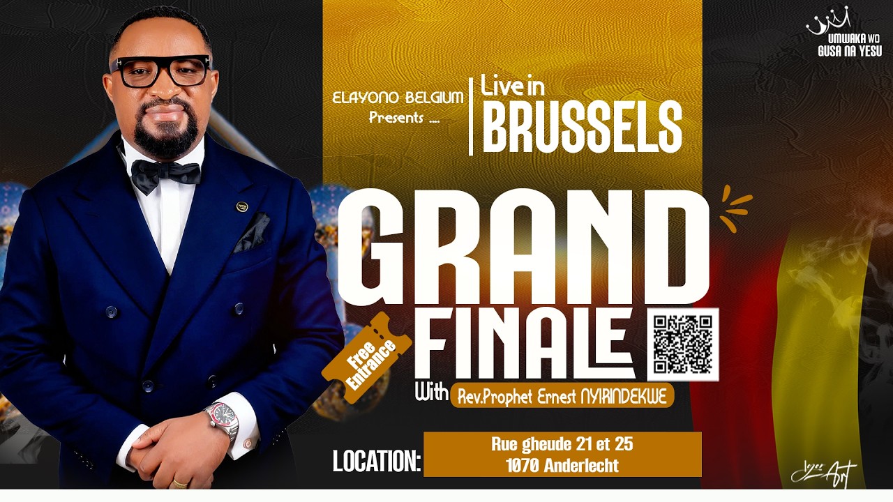 15/3/2026 / GRAND FINALE OF HOLY SPIRIT  BRUXELLES  WITH Rev. prophet Ernest NYIRINDEKWE