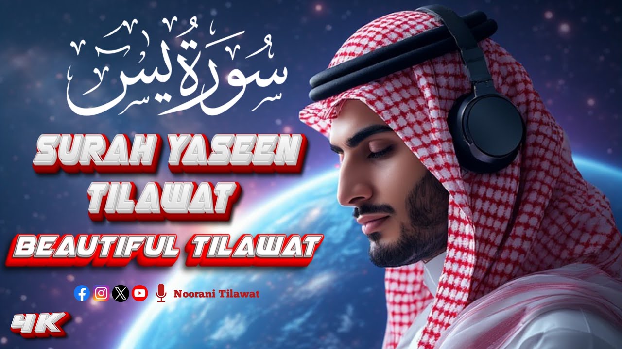 ‎🌙 Surah Yaseen | Beautiful Voice 💖 Roohani sukoon & relaxation 🕊️