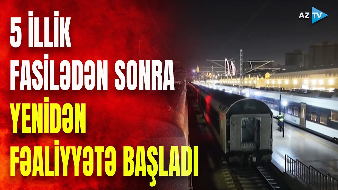Bakı-Balakən-Bakı qatarı yola düşdü: səfər müddəti bu qədər endirildi