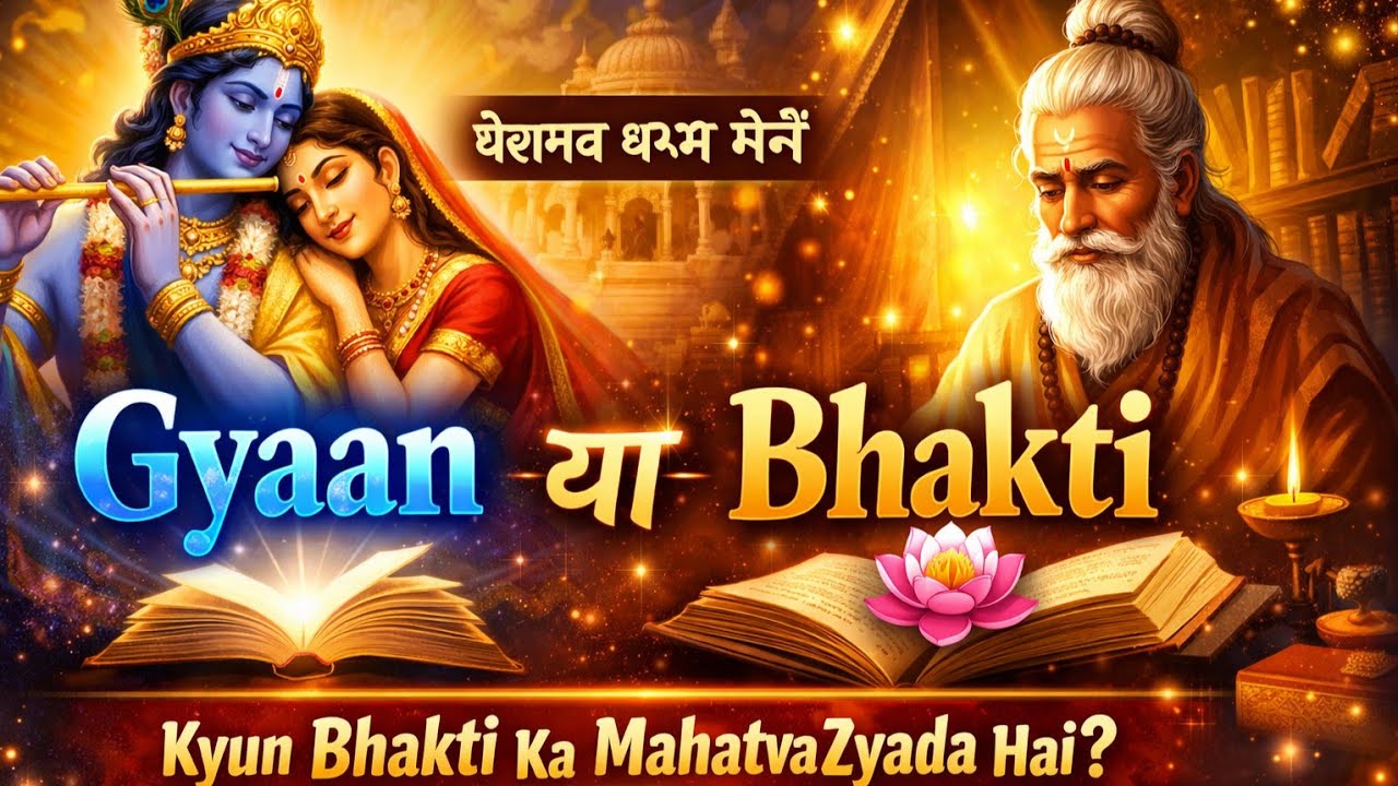 Gyaan vs Bhakti: Vaishnav Dharm Mein Bhakti Ko Hi Kyun Sabse Zyada Mahatva Diya Jata Hai?