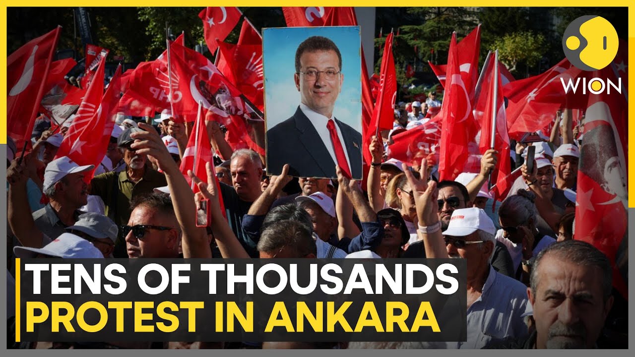 Ankara: Mass Protests Erupt in Ankara Ahead of Key Court Ruling | WION