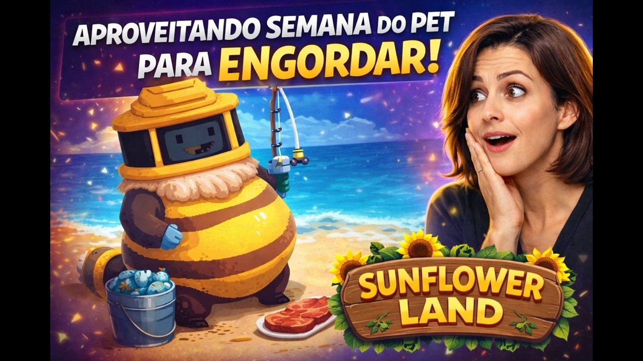 ENGORDEI O BUMPINK NA SEMANA DO PET 😳 | DICA PRA SUBIR LEVEL RÁPIDO