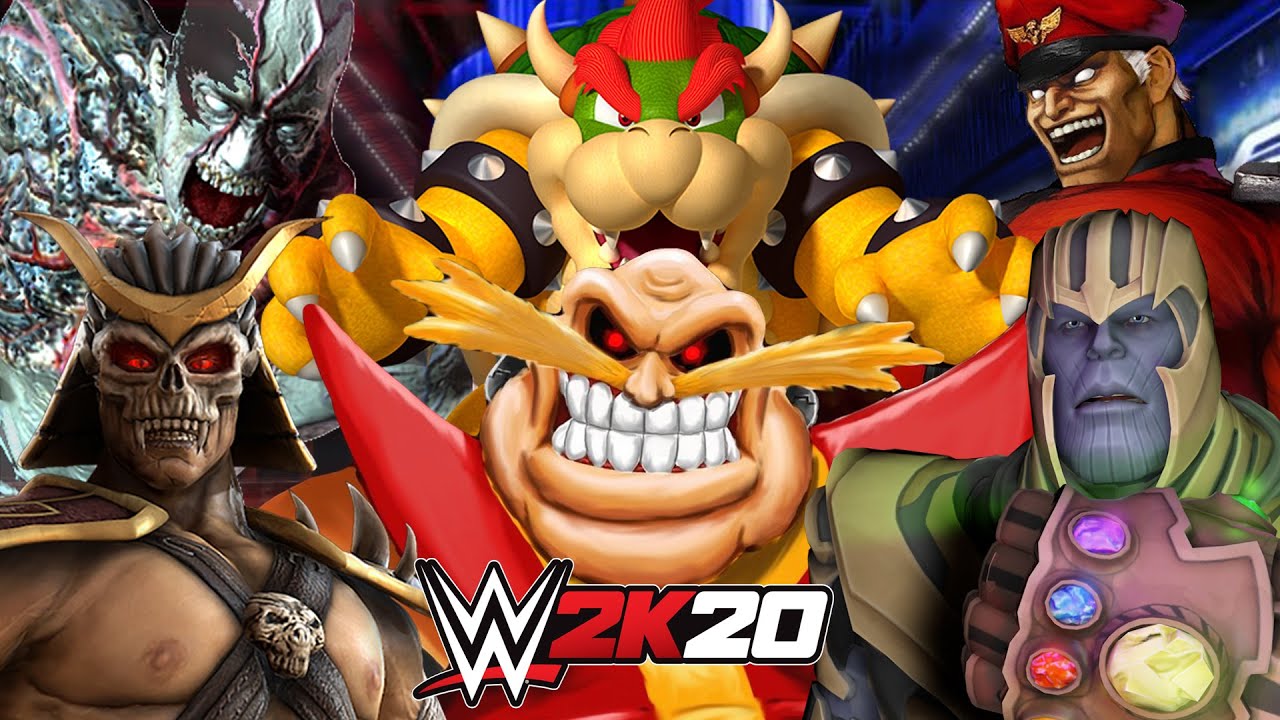 WWE 2K20 | BOSS FIGHT ELIMINATION CHAMBER