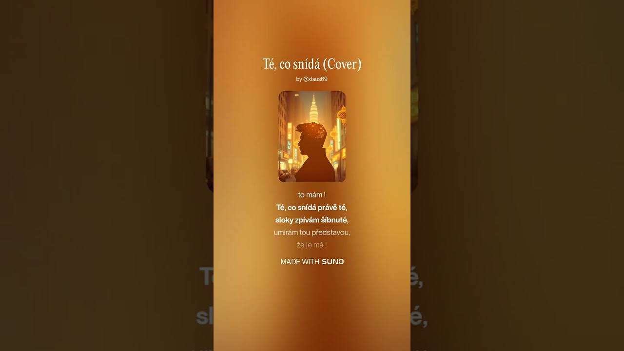 Jiří Korn Te, co snídá DJ NUMERO AI 