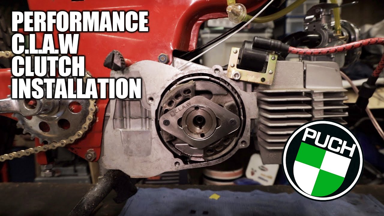 High Performance CLAW Puch E50 Clutch Setup Installation C.L.A.W.