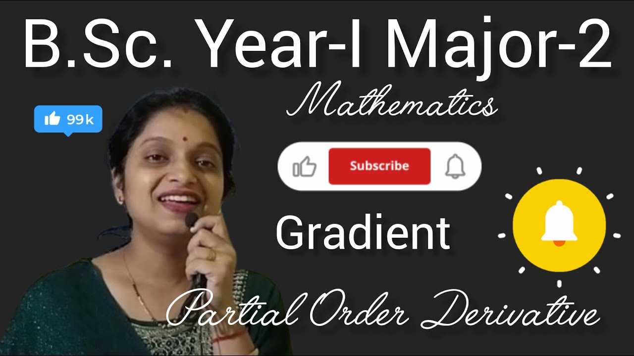 Gradient ✌️ Vector Analysis 👍B.Sc. Mathematics Year-I Major-2 #jiwajiuniversity  #vectoranalysis