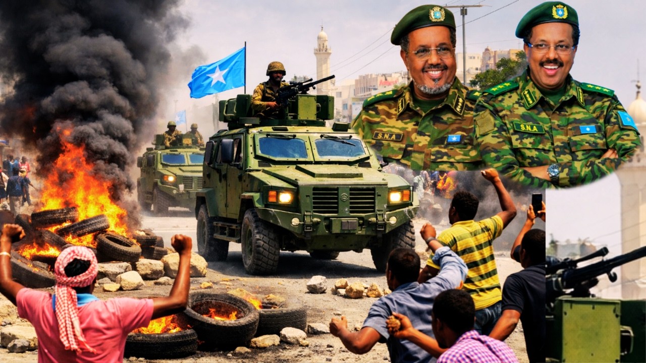 DEG DEG XASAN SH oo Ciidamo military duldhigay Guriga Farmaajo & Shacab Careysan oo u Daatay Villada