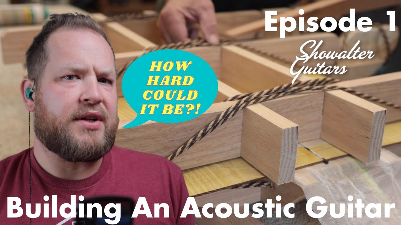 Building my first Acoustic Guitar with @showalterguitars5707 EPISODE 1