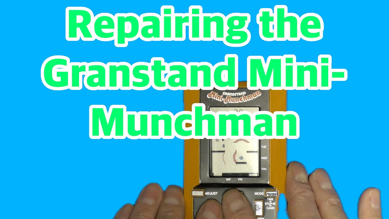 Fixing this eBay Grandstand Mini-Munchman (Epoch Epoch-Man)