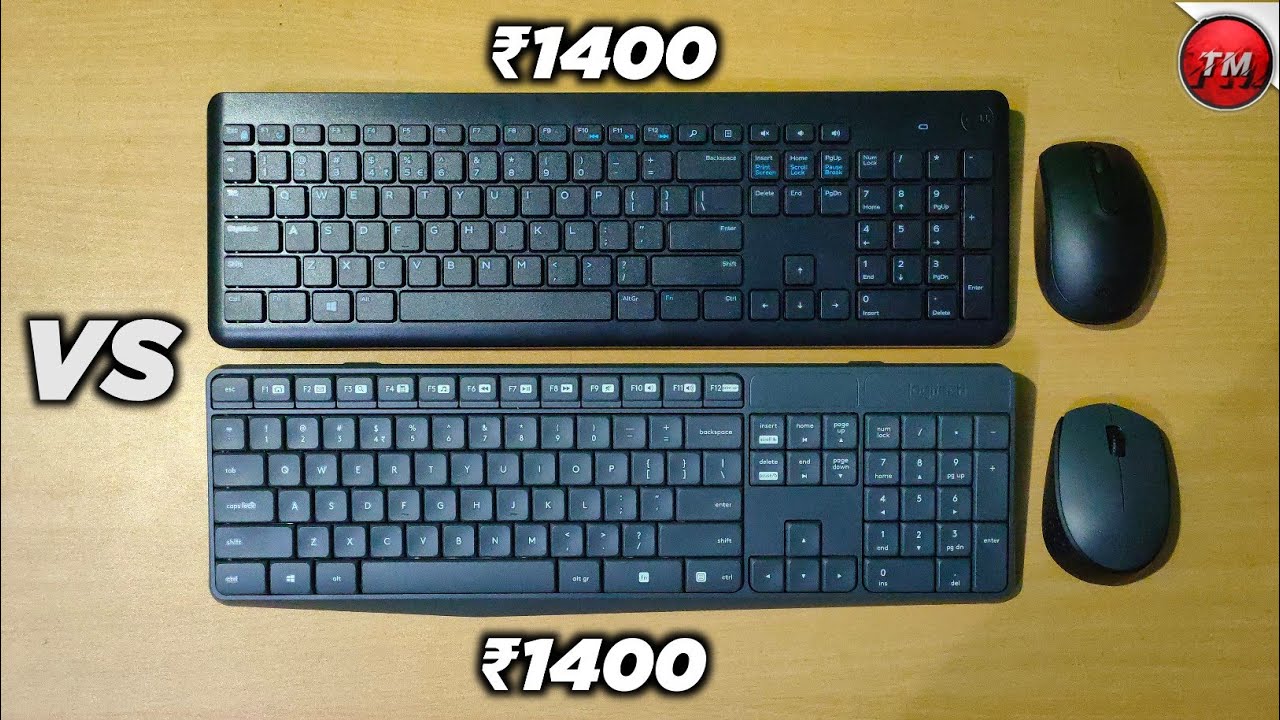 Logitech Mk235 VS Dell KM117 । Tough Comparison । Same Price। Which One is Best?