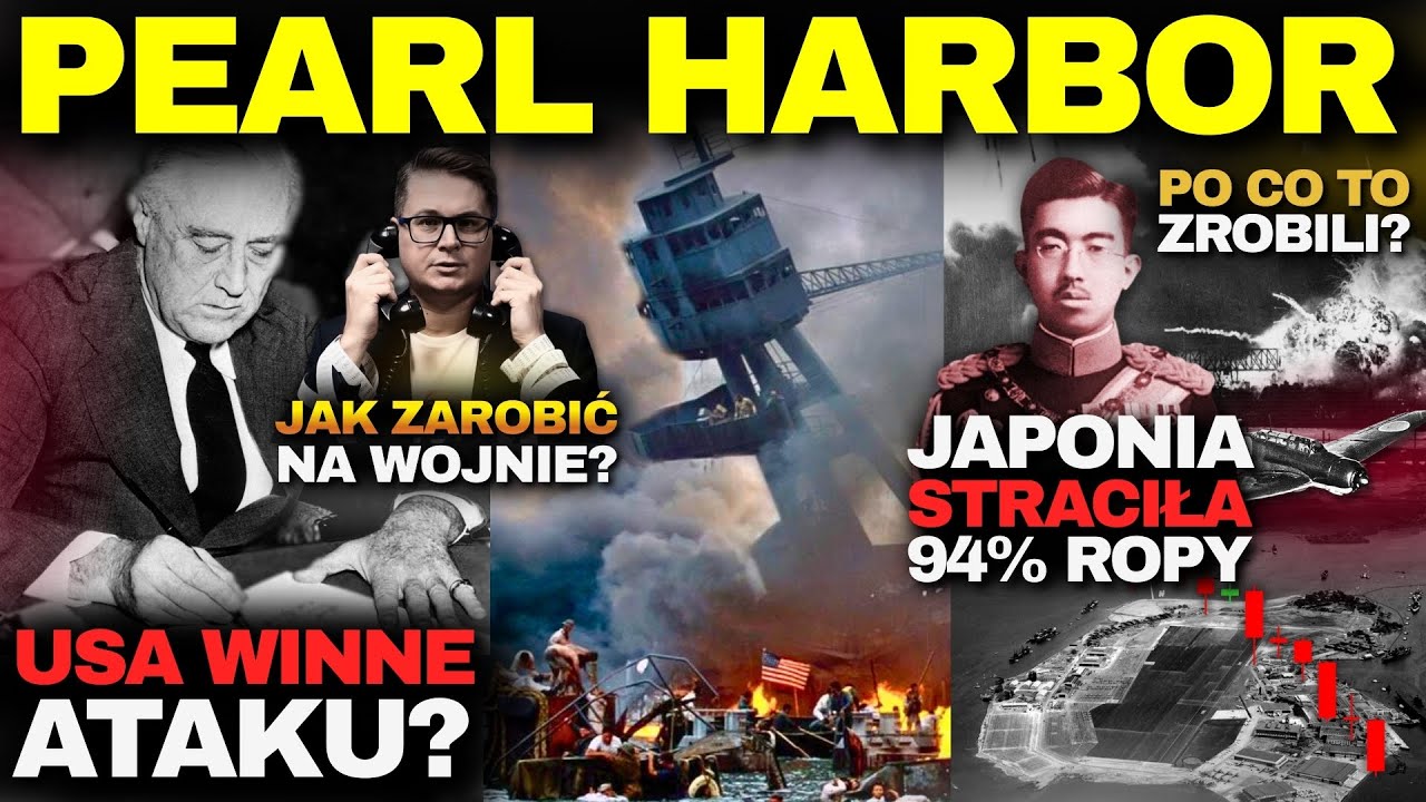Największe ryzyko w historii! Dlaczego Japonia zaatakowała Pearl Harbor i przegrała wszystko!