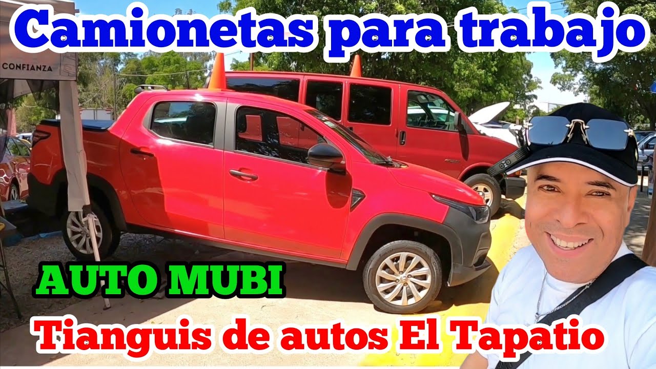 Llegaron Bonitas Camionetas Tianguis de autos El Tapatio, video informativo.