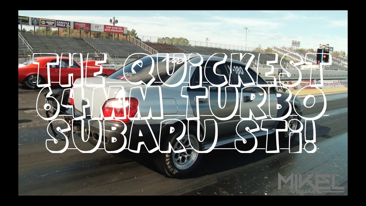 THE WORLDS FASTEST SUBARU STI ON A PRECISION 6466 TURBO!!!!