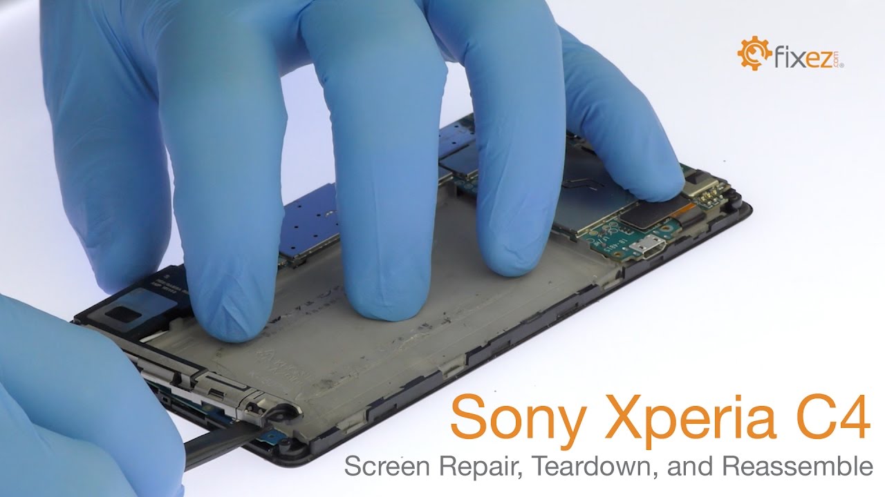 Sony Xperia C4 Screen Repair, Teardown and Reassemble - Fixez.com