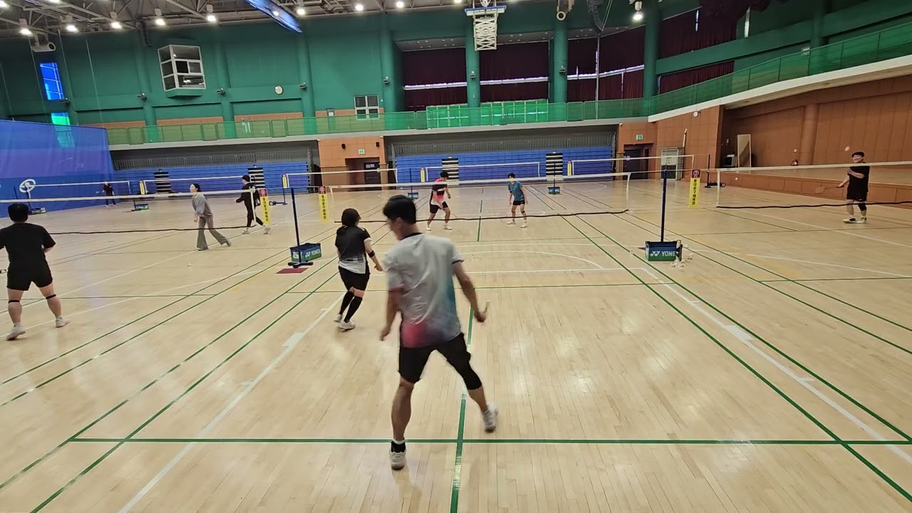 260127 번개모임 (한필님.골드님)VS(정우님.뽀작님)#배드민턴 경기영상