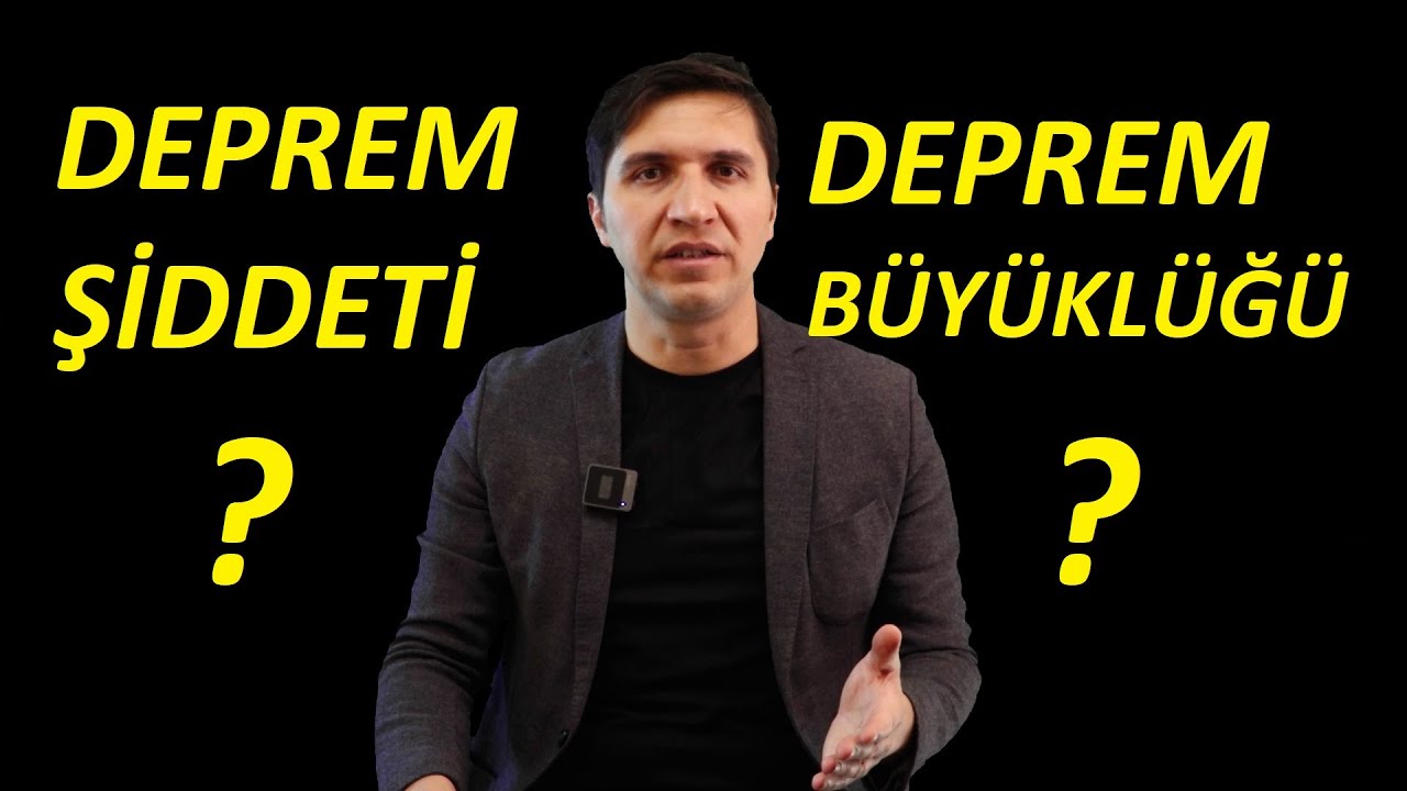 DEPREM B&Uuml;Y&Uuml;KL&Uuml;Ğ&Uuml; İLE DEPREM ŞİDDETİ ARASINDAKİ FARK NEDİR? RİCHTER &Ouml;L&Ccedil;EĞİ VE MERCALLİ &Ouml;L&Ccedil;EĞİ NEDİR?