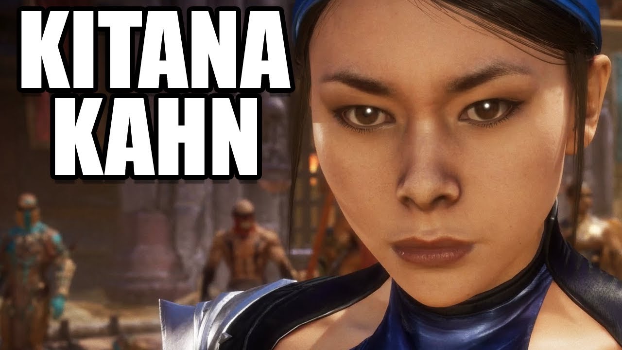 MORTAL KOMBAT 11 - Kitana Becomes Kahn / Kitana Kills Shao Kahn Scene