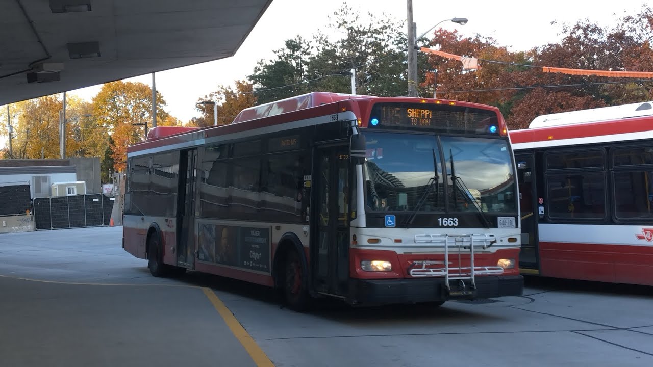 (Ride Video) TTC 2008 Orion VII NG HEV 1663 on Route 185 Sheppard Central | 11/08/25