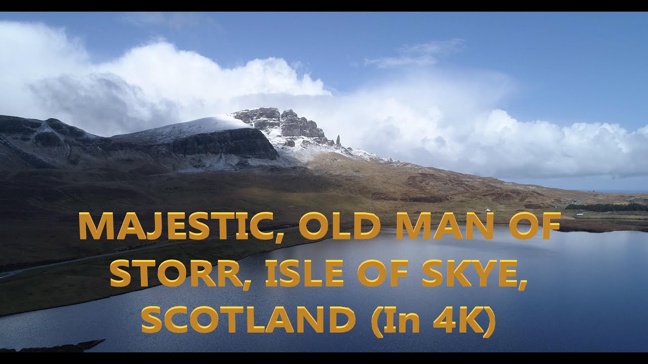 4K Majestic Old Man of Storr, Isle of Skye, Scotland