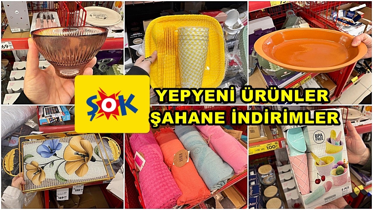 ŞOK'A KOŞUN/ERKEN &Ccedil;EKİM/ŞOK 8 NİSAN 2026💃/YEPYENİ &Uuml;R&Uuml;NLER GELDİ/B&Ouml;YLESİ G&Ouml;R&Uuml;LMEDİ/ŞOK AKT&Uuml;EL &Uuml;R&Uuml;NLER