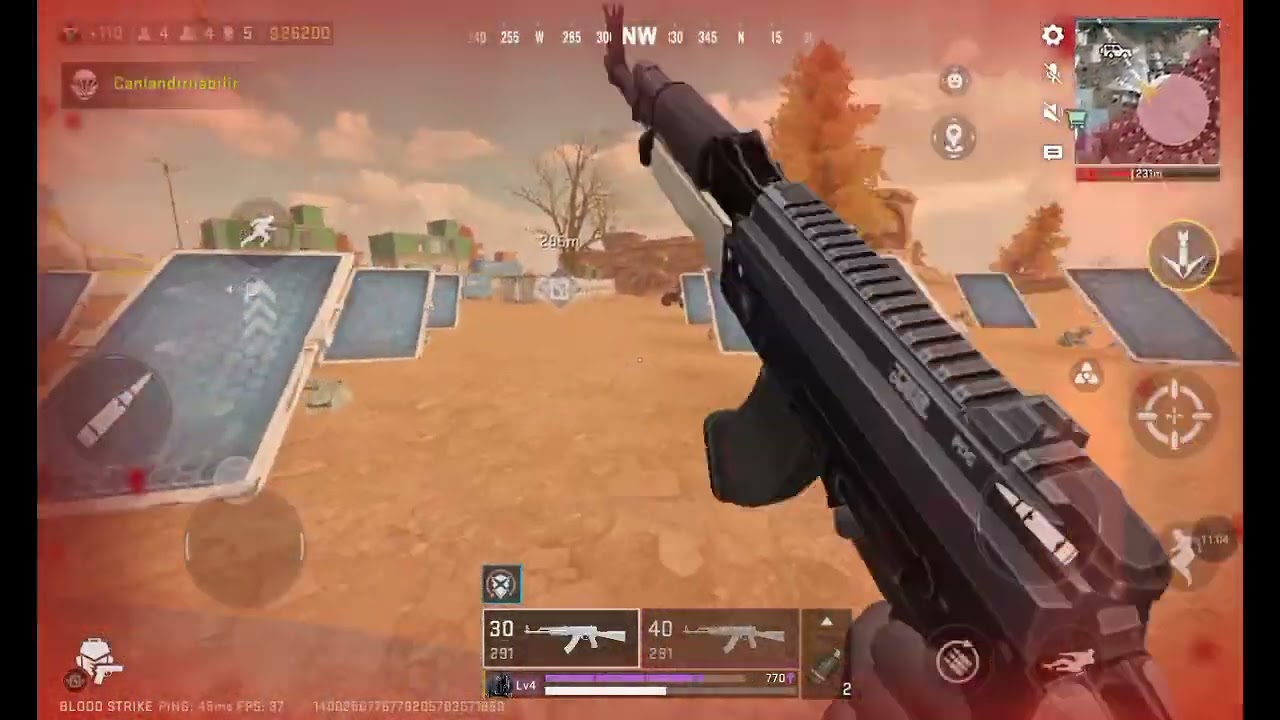 Blood strike de adımı gösteriyorum 