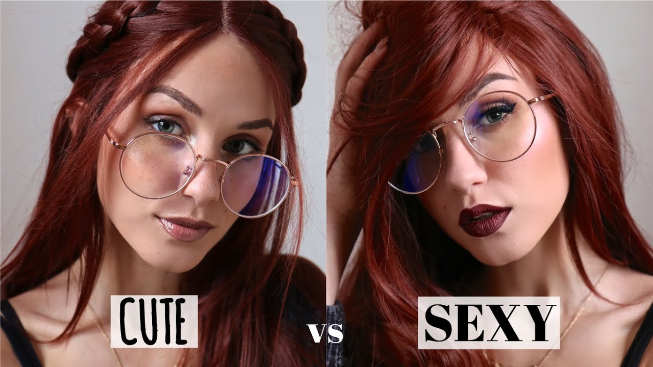 CUTE vs SEXY | Make up for Glasses