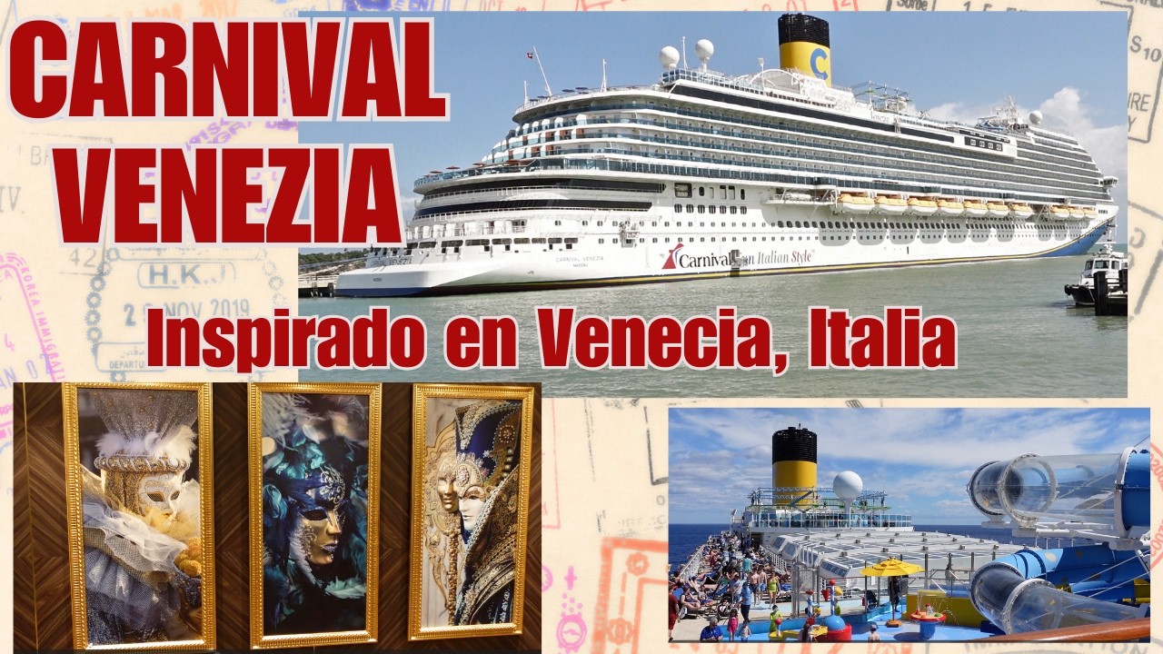 CARNIVAL VENEZIA recorrido completo/ Inspirado en Venecia, Italia / Día 9
