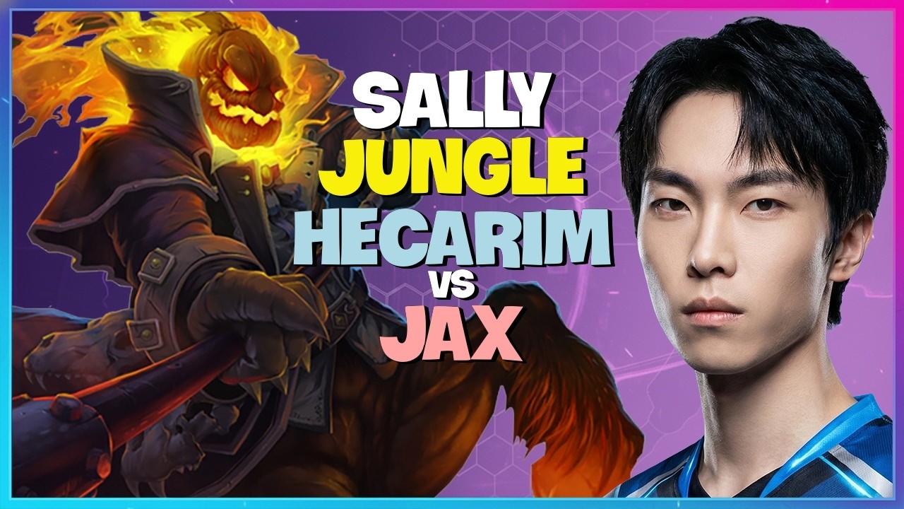 Challenger Hecarim : This Dude is CRUSHING Jax with DEVASTATING Damage - Engsub