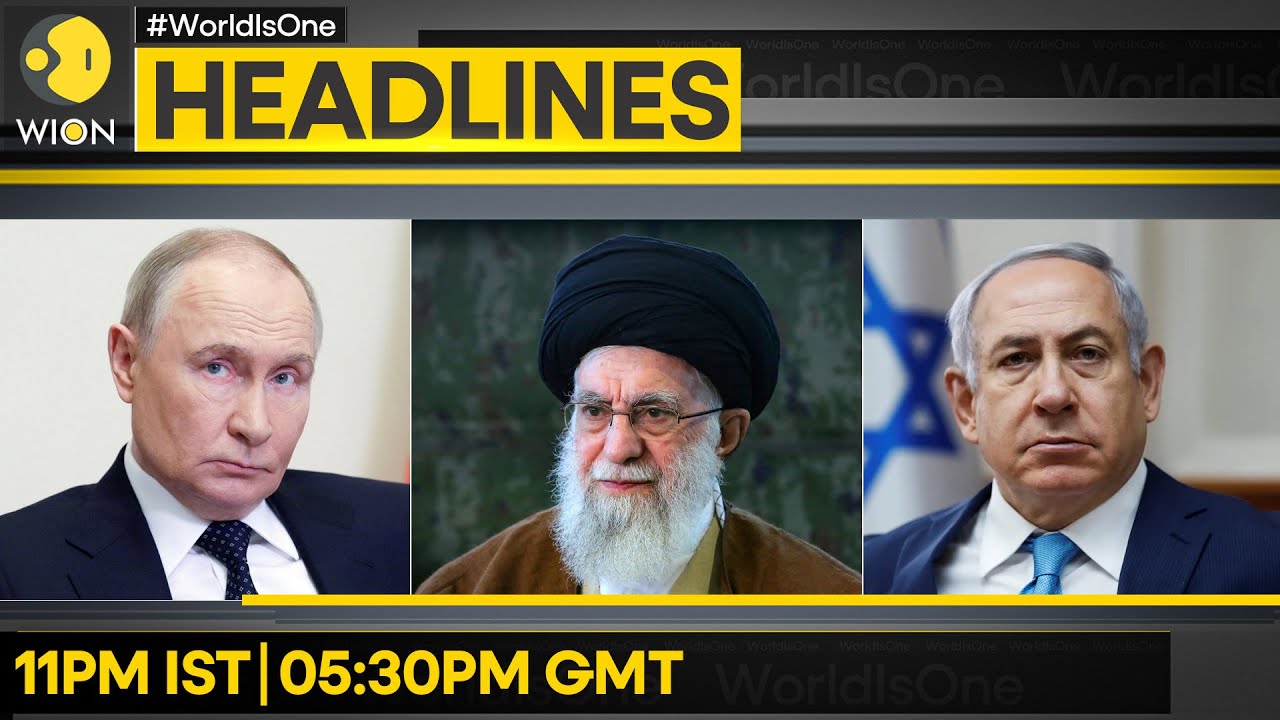 Russia Cautions US Over Attack on Iran | UN: 100 Children Killed in Gaza Since Truce |WION HEADLINES