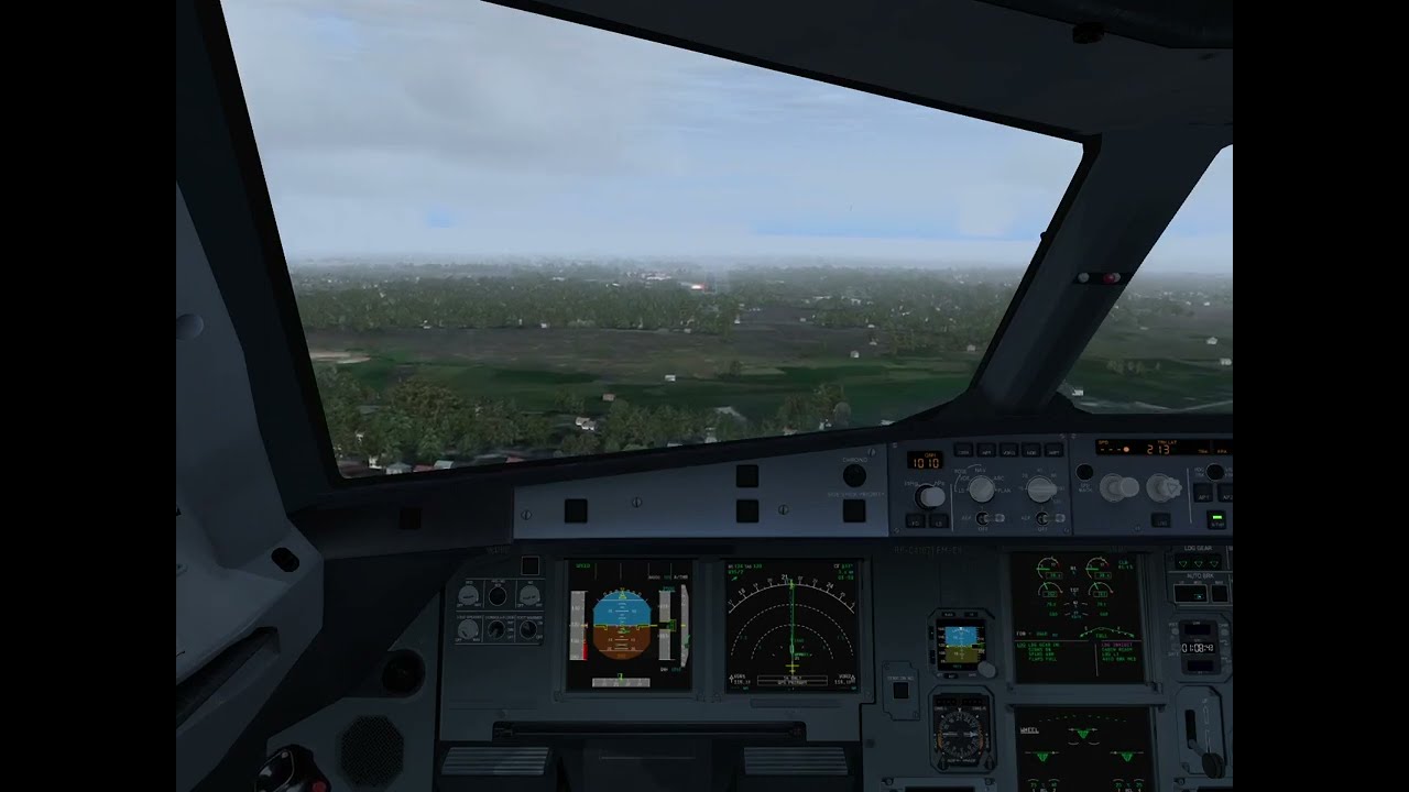 Ozamis Airport (RPMO) RWY21 Landing | Airbus A320 | Flight Simulator | P3D