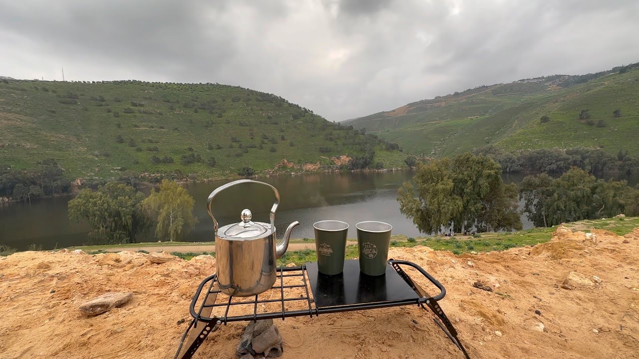 CAMPING IN KING TALAL DAM IN JORDAN | تخيم في سد الملك طلال بالاردن