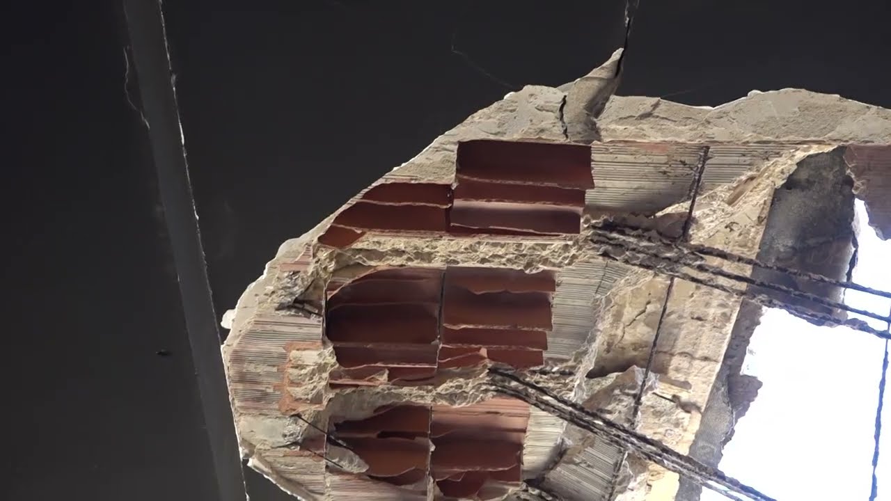 IL GIORNO DOPO IL CROLLO A TRAPANI
