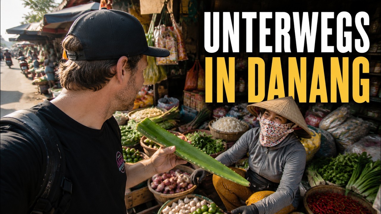Da Nang Markt & ruhiger Wohnen – Zwischen Einfachheit, Träumen und echtem Leben. Bac My An Market.