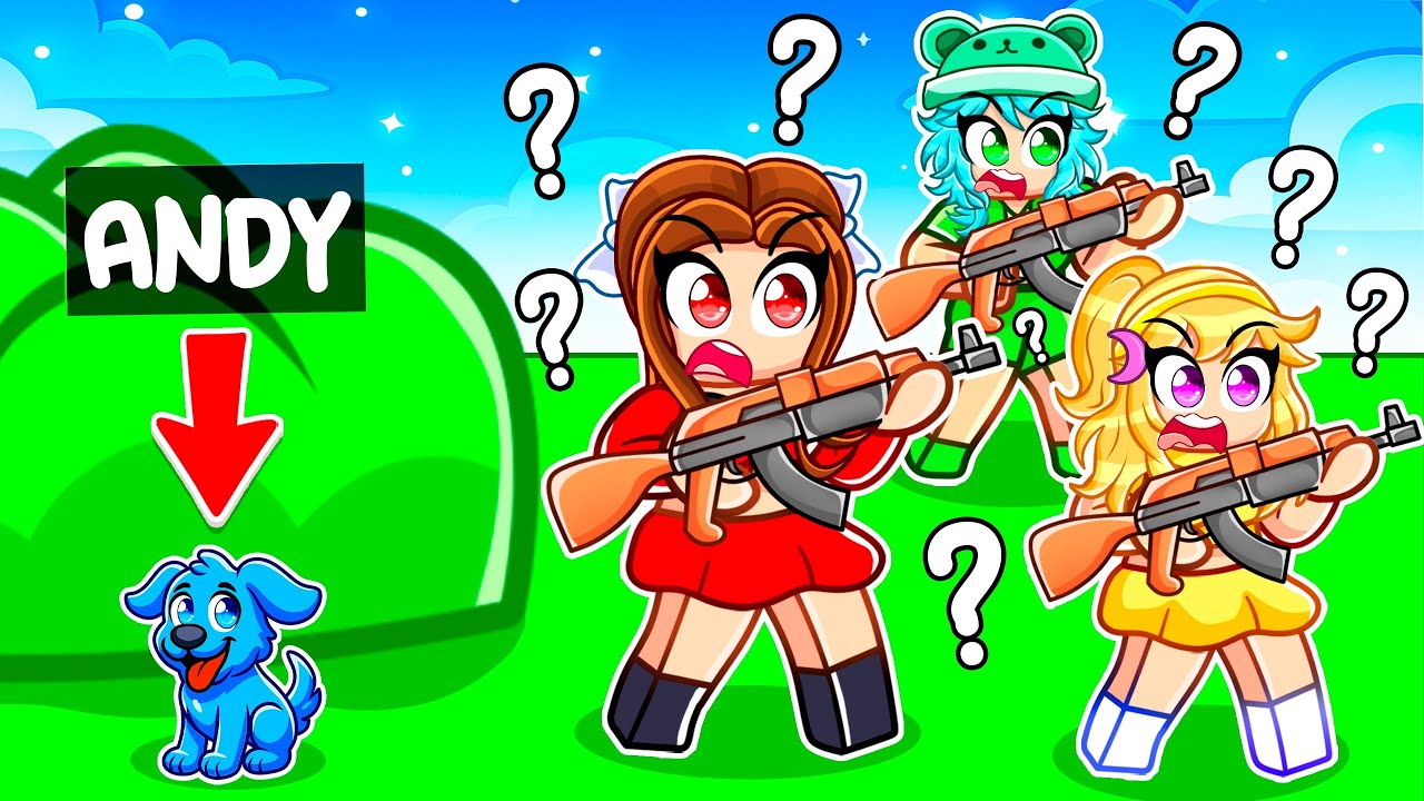 I Became A DOG In SHRINK HIDE & SEEK In Roblox!