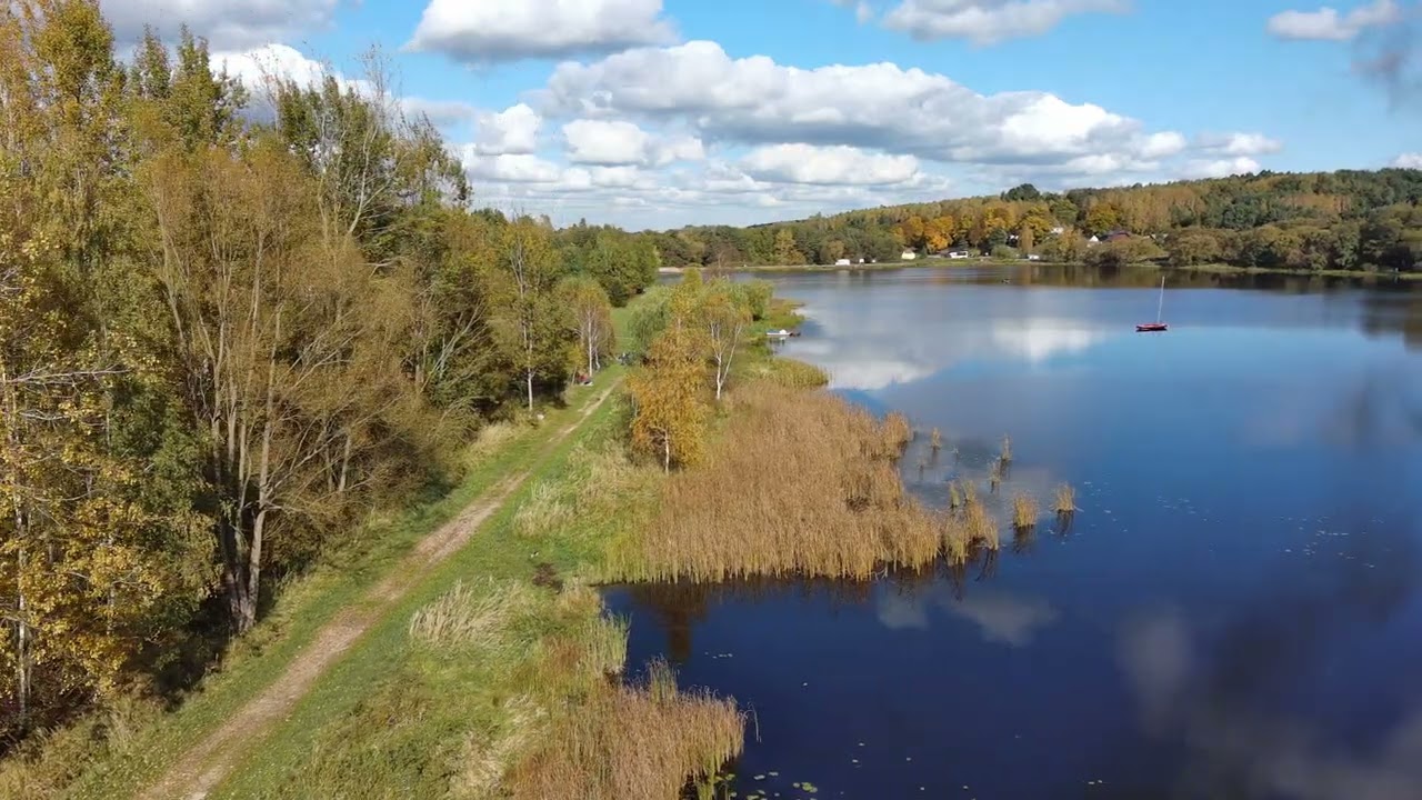Jesień nad Zalewem Mostki 12.10.2024 Autel Evo Nano