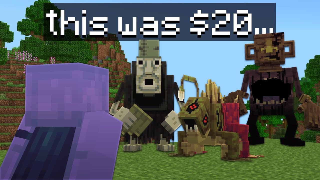 I Played The WORST Horror Mods On The Minecraft Marketplace...