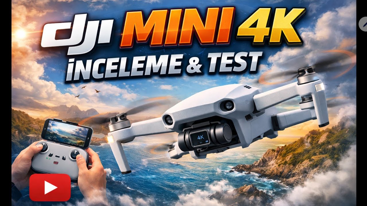Djı mini 4k combo inceleme