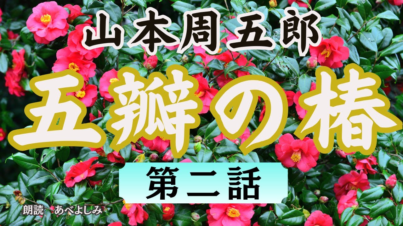 【朗読】山本周五郎「五瓣の椿」第二話　　　朗読・あべよしみ
